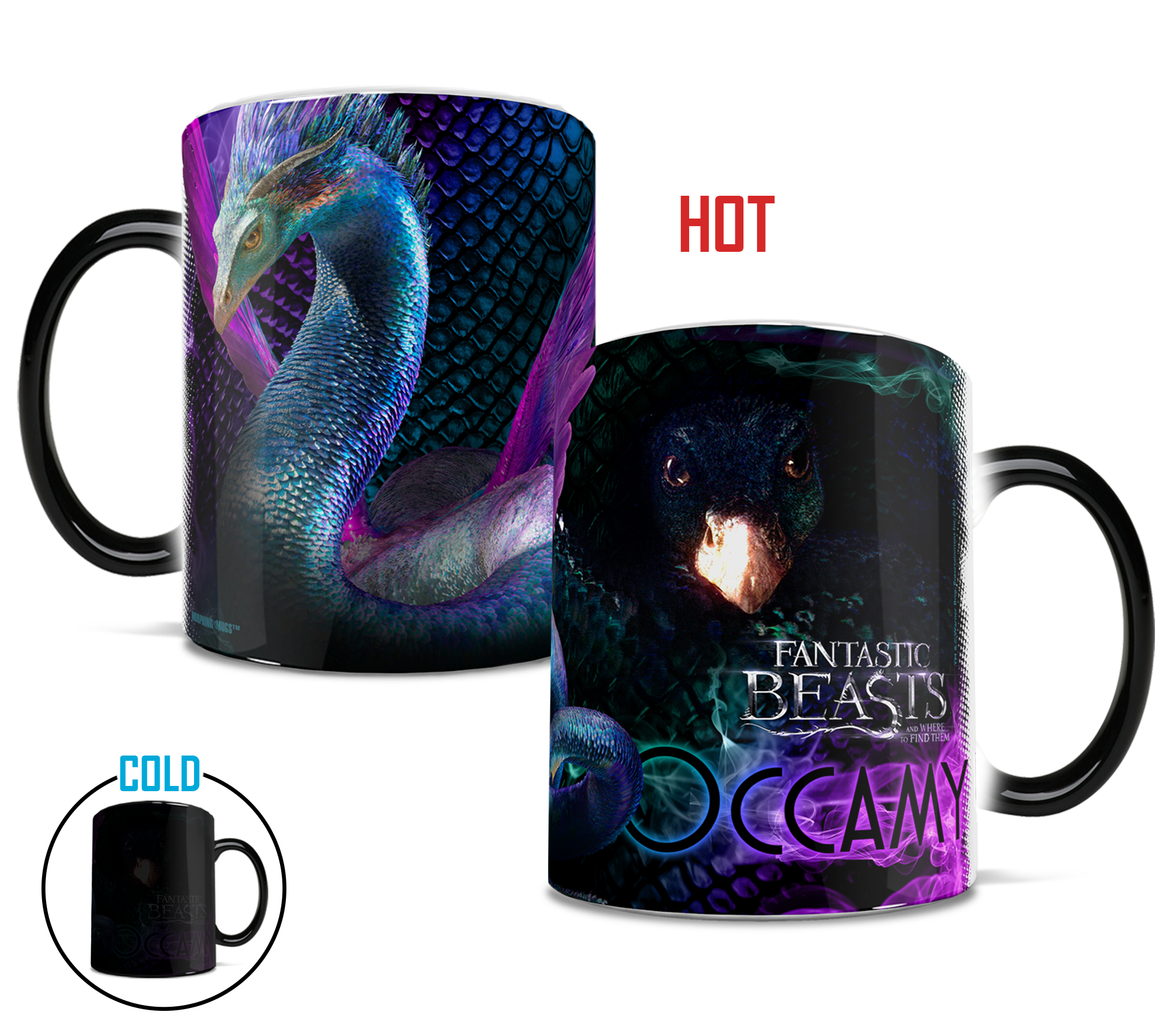 Fantastic Beasts and Where to Find Them (Occamy) Morphing Mugs® Heat-Sensitive Mug MMUG522